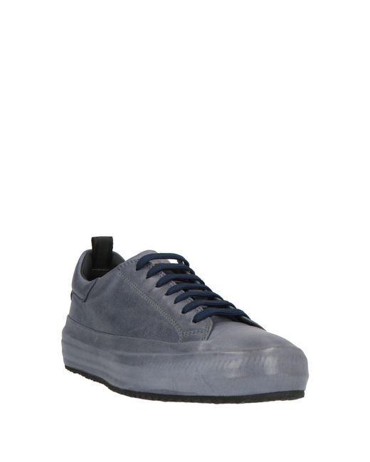 Officine Creative Blue Sneakers Leather