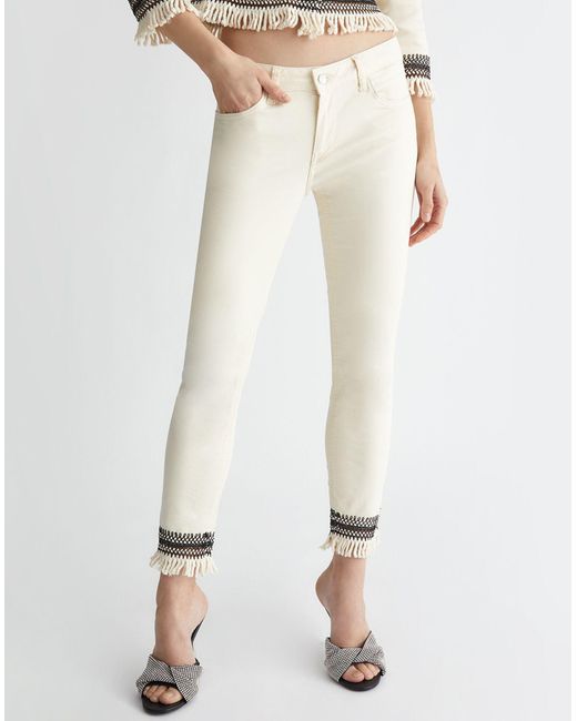 Pantalon en jean Liu Jo en coloris White