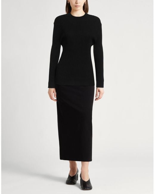 PT Torino Black Sweater Viscose, Polyester