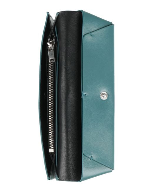Jil Sander Green Wallet Leather