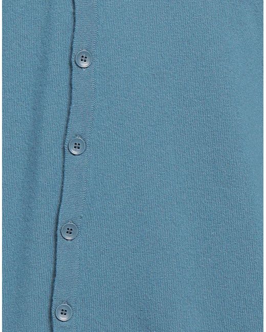 Daniele Fiesoli Blue Pastel Cardigan Merino Wool, Cashmere for men