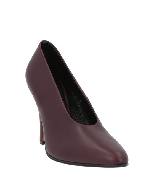 The Row Purple Pumps