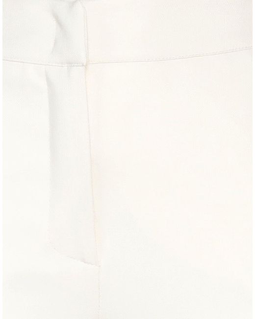 Soallure White Trouser