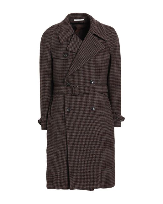 Tagliatore Brown Coat for men