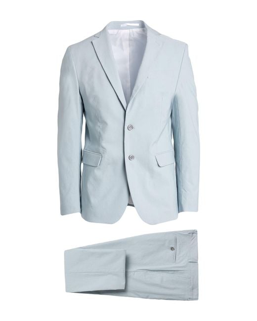 MARCIANO BY GUESS Blue Sky Suit Polyester, Wool, Viscose for men