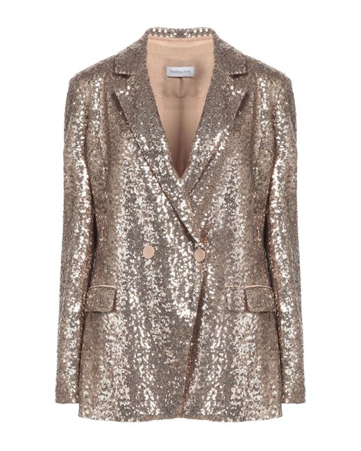 Patrizia Pepe Brown Blazer