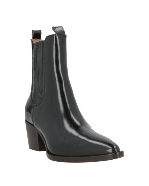 A.P.C. Black Ankle Boots
