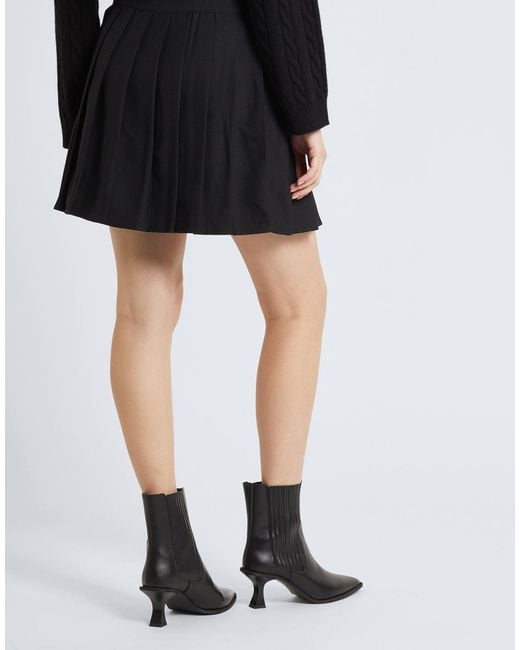 8 by YOOX Black Ankle Boots
