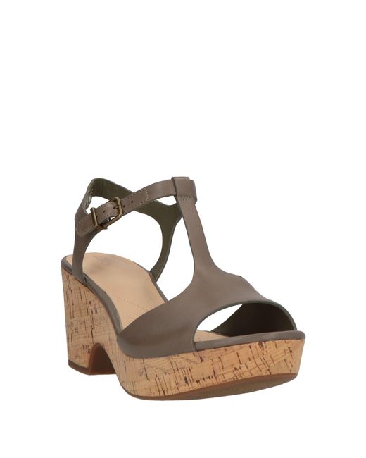 Clarks Green Sandals