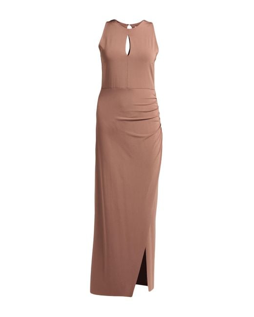 Kaos Brown Maxi Dress