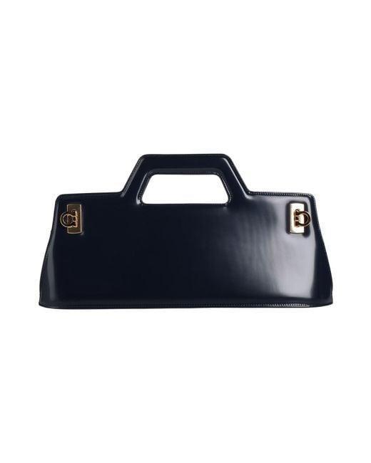 Ferragamo Blue Handbag