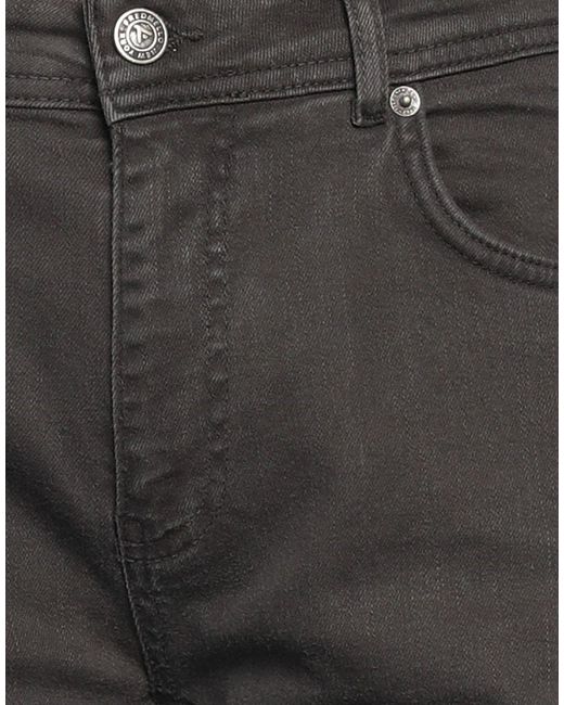 Fred Mello Gray Jeans Cotton, Elastane for men