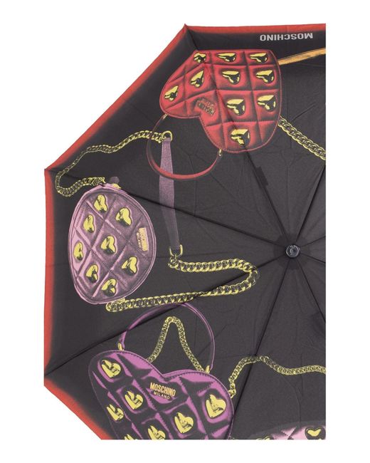 Moschino White Regenschirm