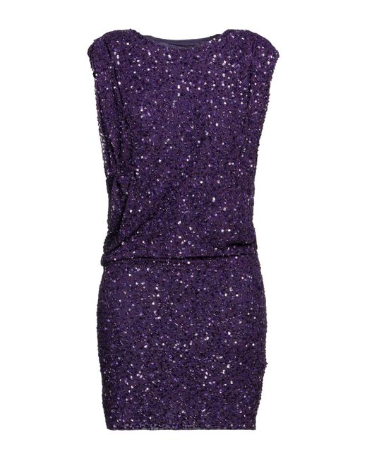 retroféte Purple Mini Dress