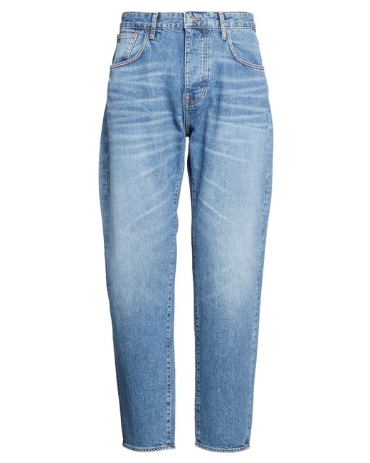 ARMANI EXCHANGE Blue Jeans Cotton, Elastane for men