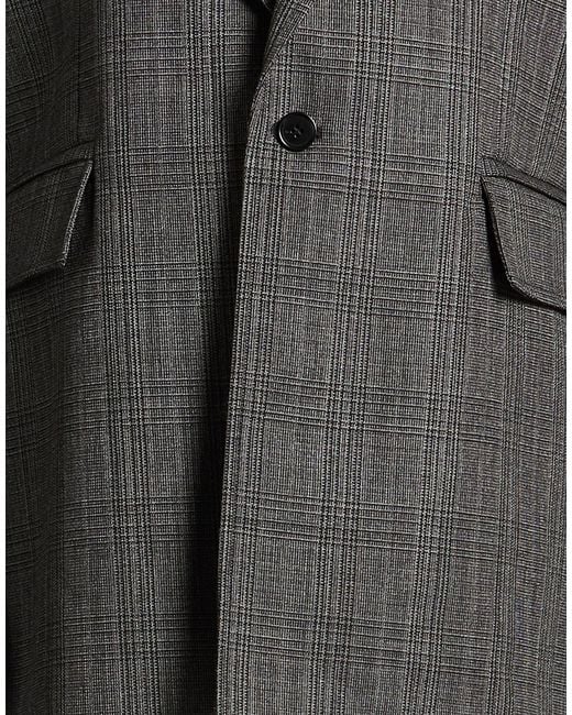 MSGM Black Blazer Virgin Wool
