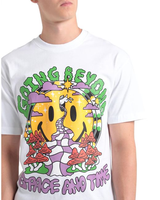 Market White T-shirt for men