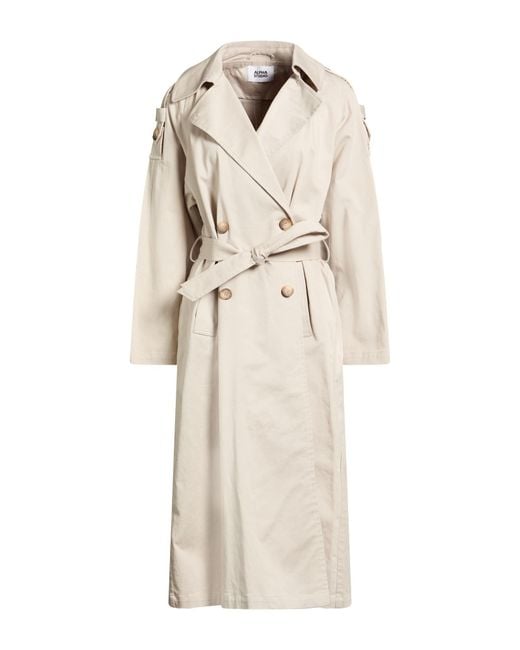 Alpha Studio Natural Overcoats & Trench Coats