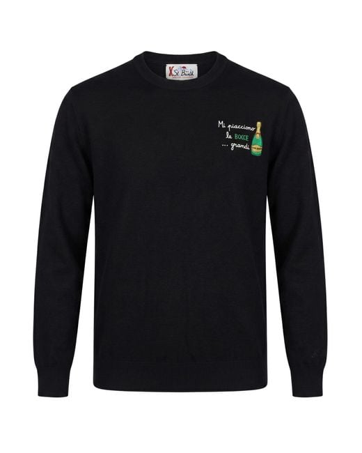Pullover Mc2 Saint Barth de hombre de color Blue