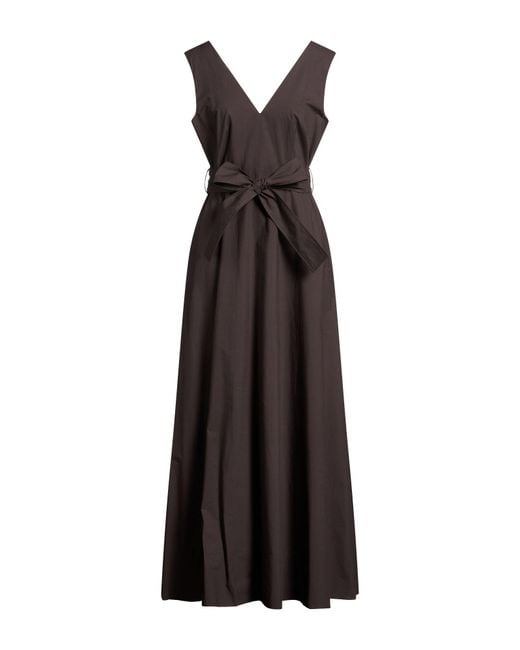 P.A.R.O.S.H. Black Maxi Dress