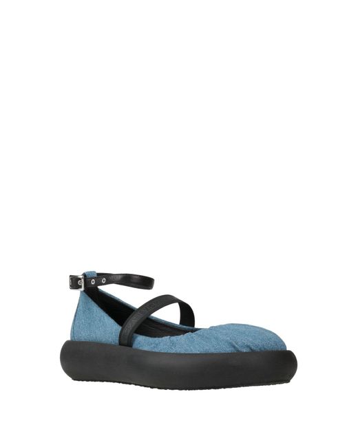 Vic Matié Blue Ballet Flats