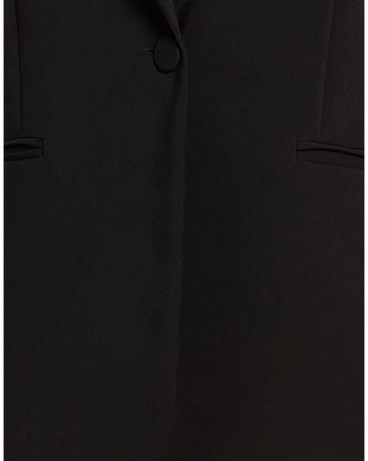 Pinko Black Blazer Polyester, Elastane