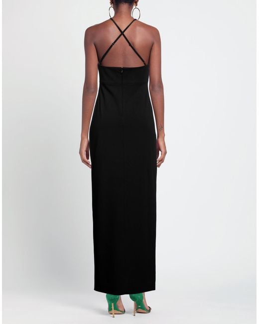 Solace London Black Maxi Dress