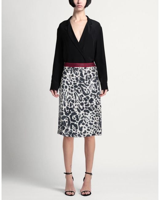 Shirtaporter Black Midi Skirts
