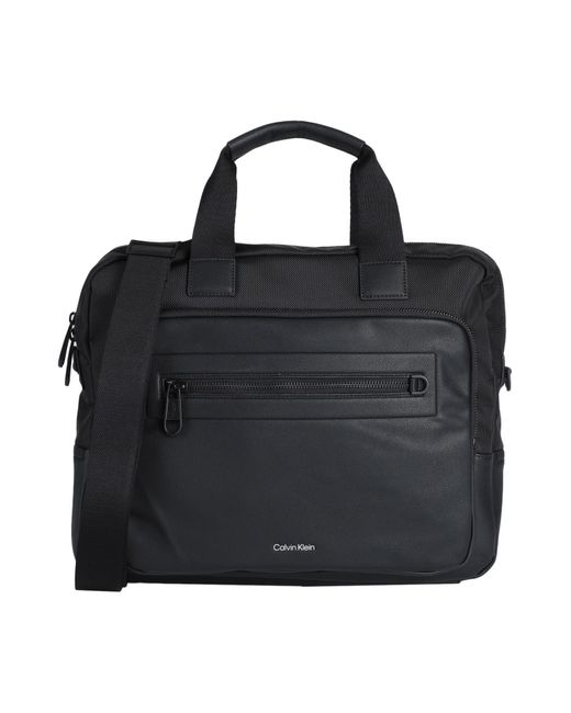 Borsa A Mano di Calvin Klein in Black da Uomo