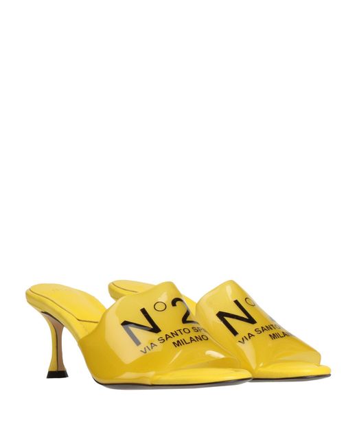 N°21 Yellow Sandale