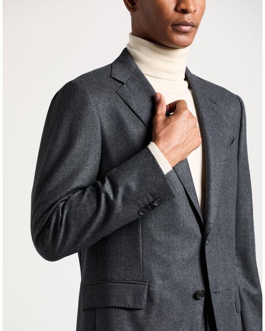 Caruso Gray Suit Wool for men