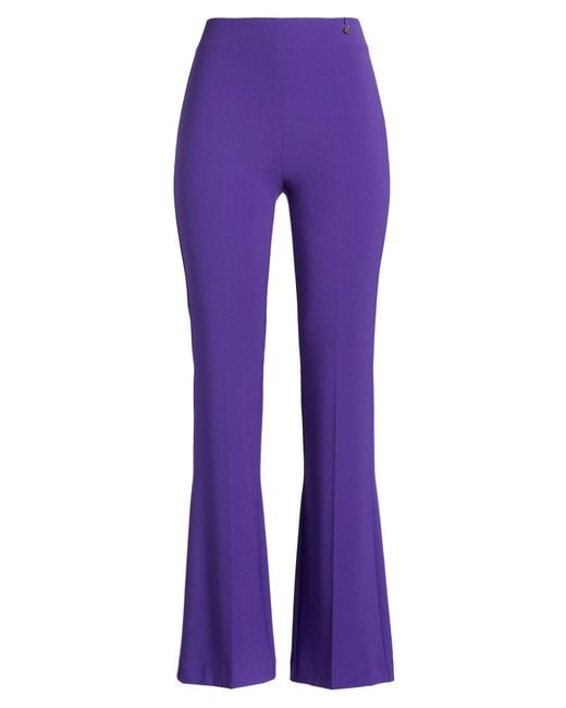 DIVEDIVINE Purple Pants Polyester