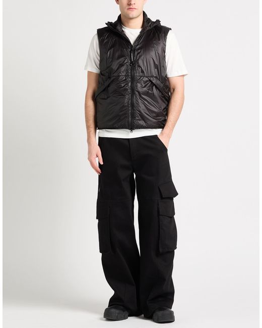 C P Company Black Gilet for men