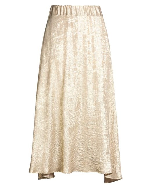 Shirtaporter White Midi Skirt