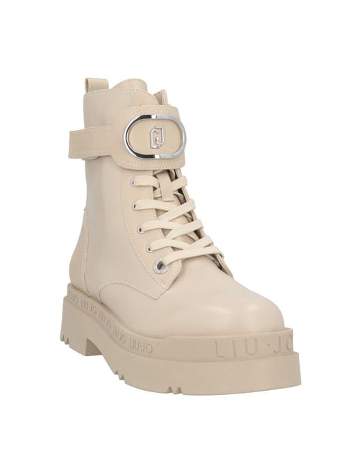 Liu Jo Natural Ankle Boots