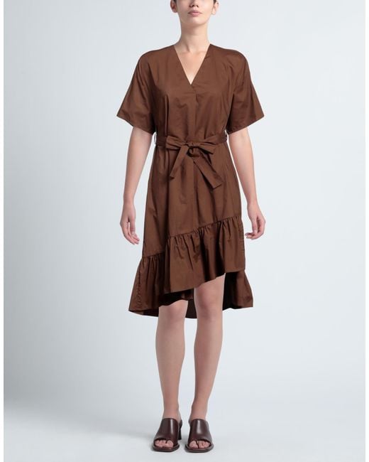 CROCHÈ Brown Mini Dress