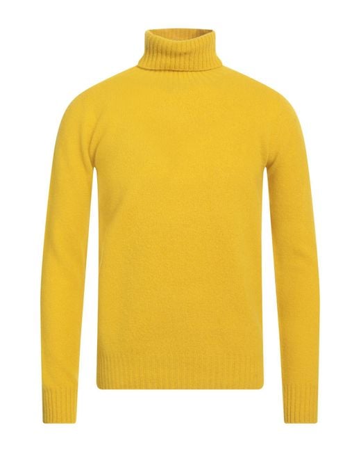Altea Yellow Turtleneck for men