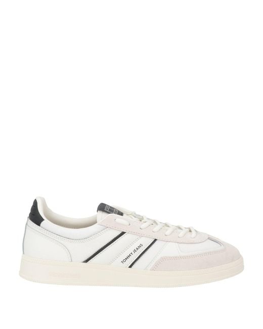 Tommy Hilfiger White Sneakers Leather for men