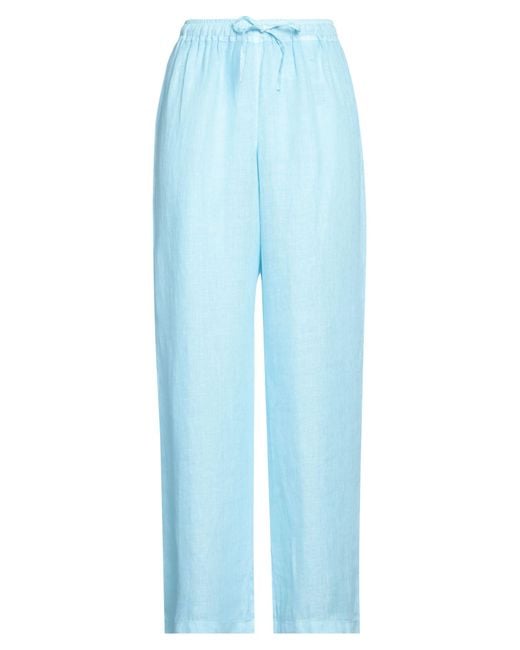 120% Lino Blue Trouser
