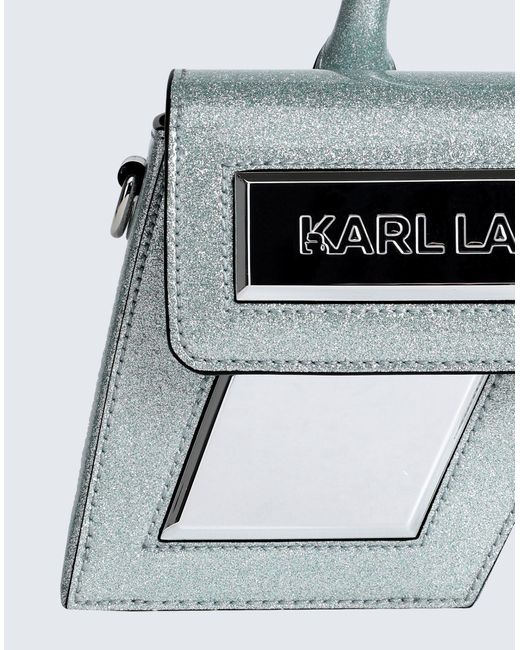 Karl Lagerfeld Gray Handbag
