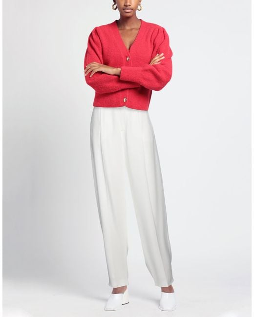 Marni White Pants Viscose, Elastane