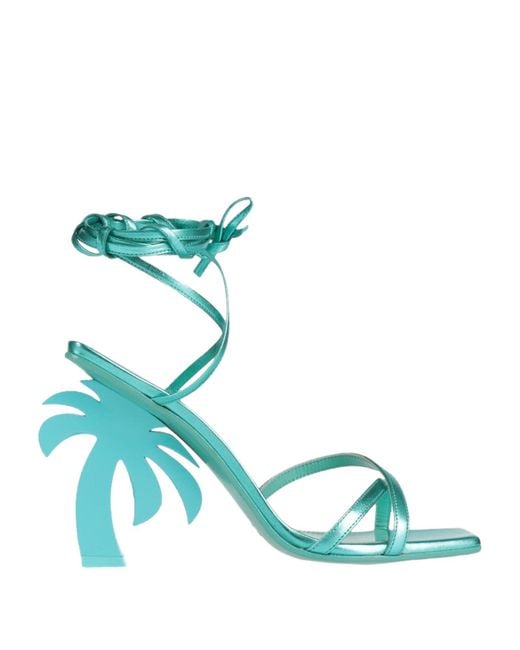 Palm Angels Blue Sandals
