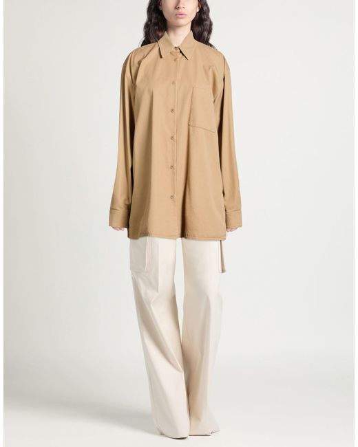 The Row Natural Shirt Cotton, Cashmere