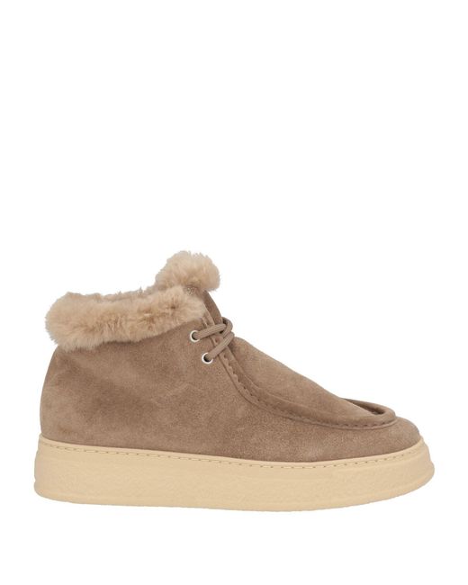 Agl Attilio Giusti Leombruni Brown Ankle Boots Leather