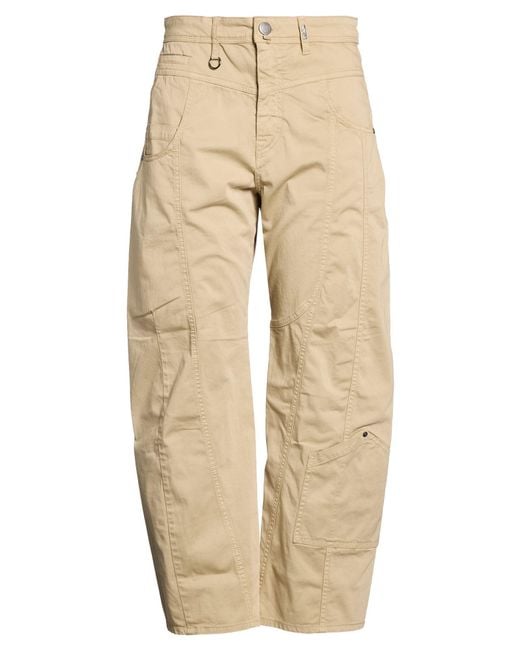 High Natural Use Sand Pants Cotton, Elastane