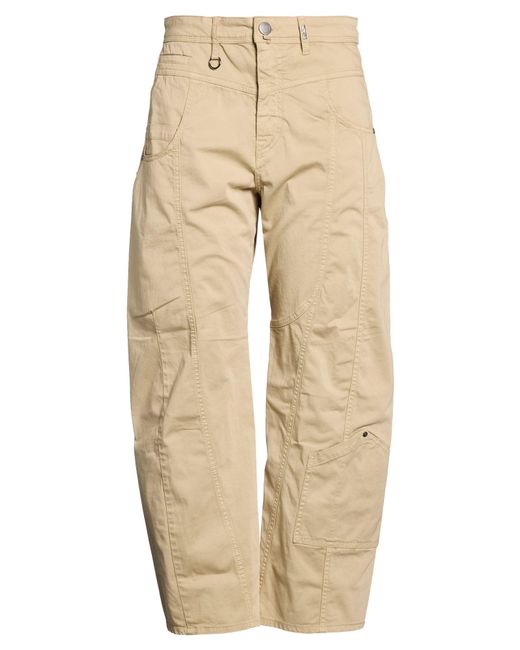High Natural Use Sand Pants Cotton, Elastane