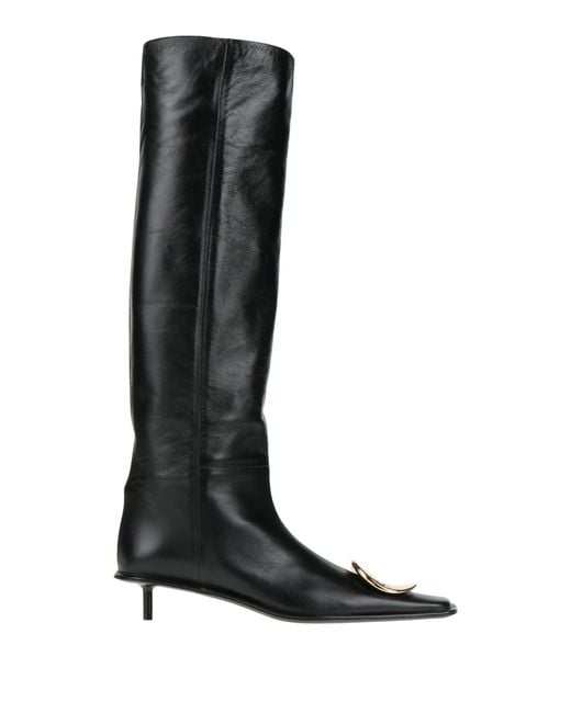 Jil Sander Black Boots