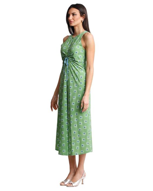 Maliparmi Green Maxi-Kleid