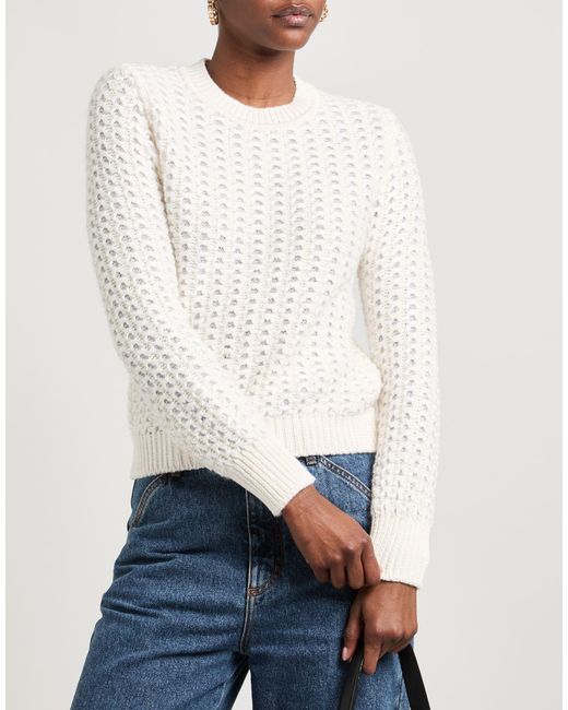 Alberta Ferretti White Jumper