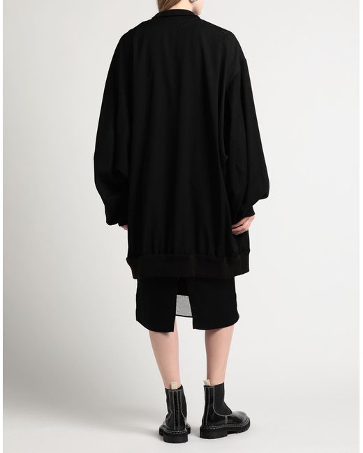 Yohji Yamamoto Black Overcoat & Trench Coat
